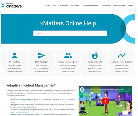 Sign in to xMatters.
